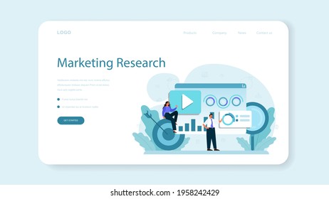 New business directions development web banner or landing page.