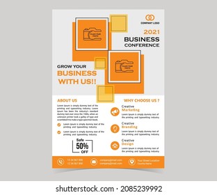 New Business Flyer Template Design