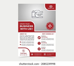 New Business Flyer Template Design