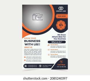 New Business Flyer Template Design