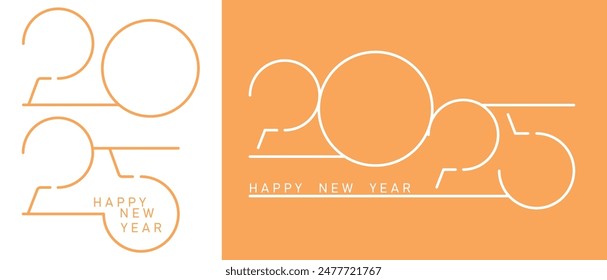 New business goal strategy concept. 2025 goal planning business concept