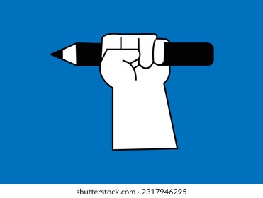 the new business man, Project. Brainstorming. Business vector illustration.