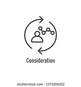 New Business Process Icon | Consideration Phase