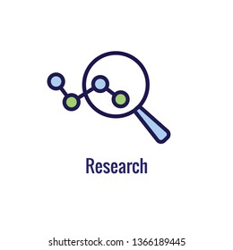 New Business Process Icon , Research phase