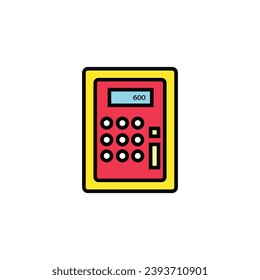 new calculator vector type icon