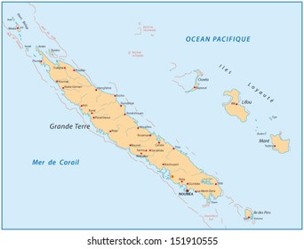 New Caledonia Map