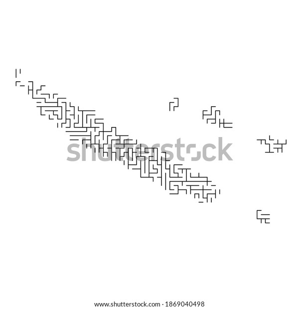 Carte De La Nouvelle Caledonie A Partir Image Vectorielle De Stock Libre De Droits Carte De La Nouvelle Caledonie A Partir Image Vectorielle De Stock Libre De Droits