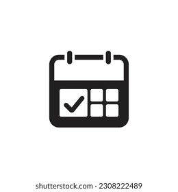 Nuevos vectores de iconos del calendario