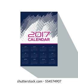 new calendar Vector illustration