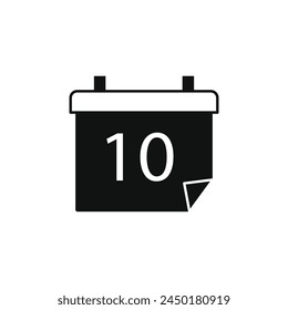 new calendar vector type icon