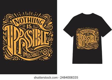 New calligraphy t-shirt design for all