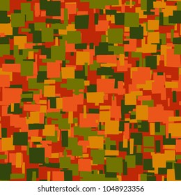 New camouflage. A seamless texture consisting of chaos of quadrangles. Masking coloring.