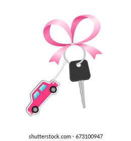 New car concept. Vector illustration