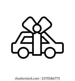 New Car Icon, Vector Graphics