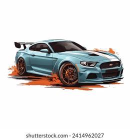 New Car Vector Design Element Royalty Free Design