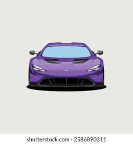 New Car vector illustration concept