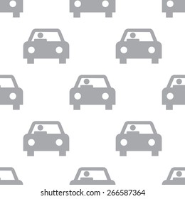 New Car White Black Seamless Pattern Stock Vector (Royalty Free ...