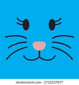 neue Katze druckfertig Vektordesign