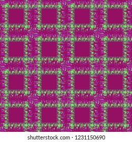 New charming fairy abstract background multicolored geometric seamless pattern grid.