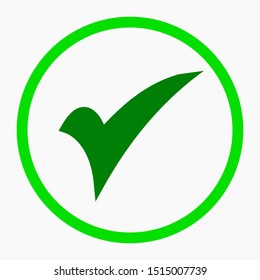 New check list button icon. New check icon vector. New check mark icon. New ok icon.