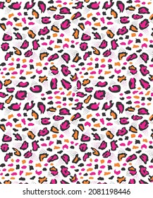 New cheetah style pattern for ethnic print. texture. tile. background