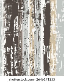 new chines style digital print pattern