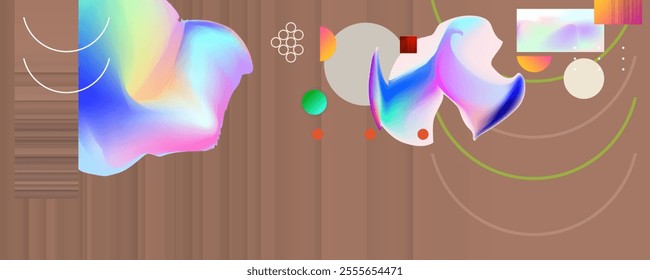 New chocolate Mocha delicious Mousse background texture design background template with geometric elements