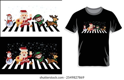 New Christmas T-shirt design for this year. Download now and print ready file.