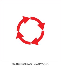A new circle arrow logo