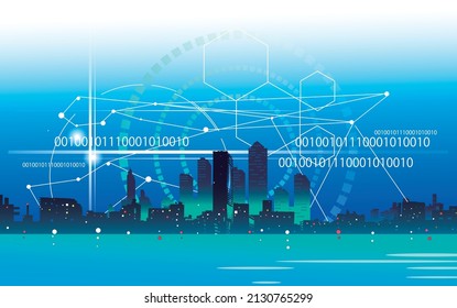 Nueva ciudad con tecnología de Internet avanzada