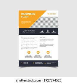 New Clean Business Flyer Template Design