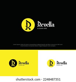 Nueva plantilla de logotipo de texto limpio