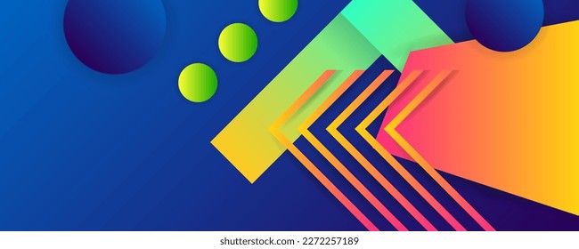 New cocktail Bright color design backgrounds juicy background with geometric elements template summer