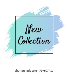 New Collection Banner, Vector Illustration