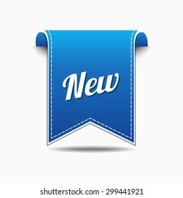 New Collection Blue Vector Icon Design