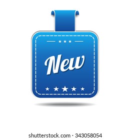 New Collection Blue Vector Icon Design
