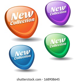 New Collection Colorful Vector Icon 