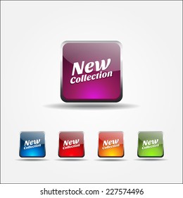 New Collection Colorful Vector Icon Design