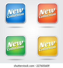 New Collection Colorful Vector Icon Design
