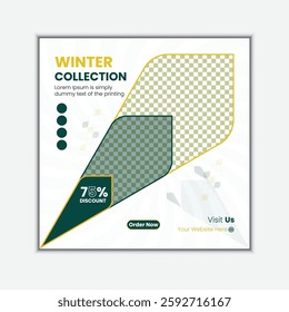 New collection design for Eid social media design