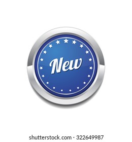 New Collection Glossy Shiny Circular Vector Button