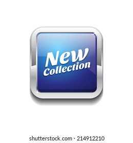 New Collection Glossy Shiny Rounded Corner Vector Button