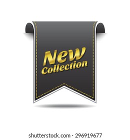New Collection golden Vector Icon Design