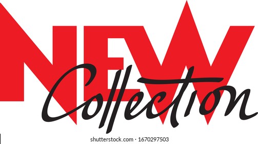 new collection hand lettering logo showcase