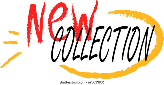 New collection  promotional logotypes set