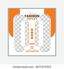 Nova coleção de design de postagem de mídia social 