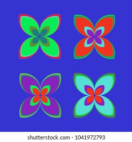 New color pattern with many flower.