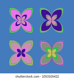New color pattern with many flower.