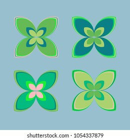 New color pattern with many flower.