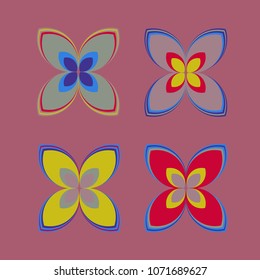 New color pattern with many flower.